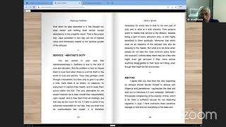 'Service', 'Abhyas' and 'Overcoming Wrong Habits' - Silence Speaks - Book Reading