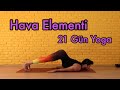 21 gn yoga hava elementi  ruhunuzu dengelemek in