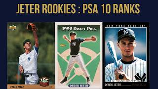 Derek Jeter Rookie Cards Top 10 PSA 10 Gem Rate Rankings