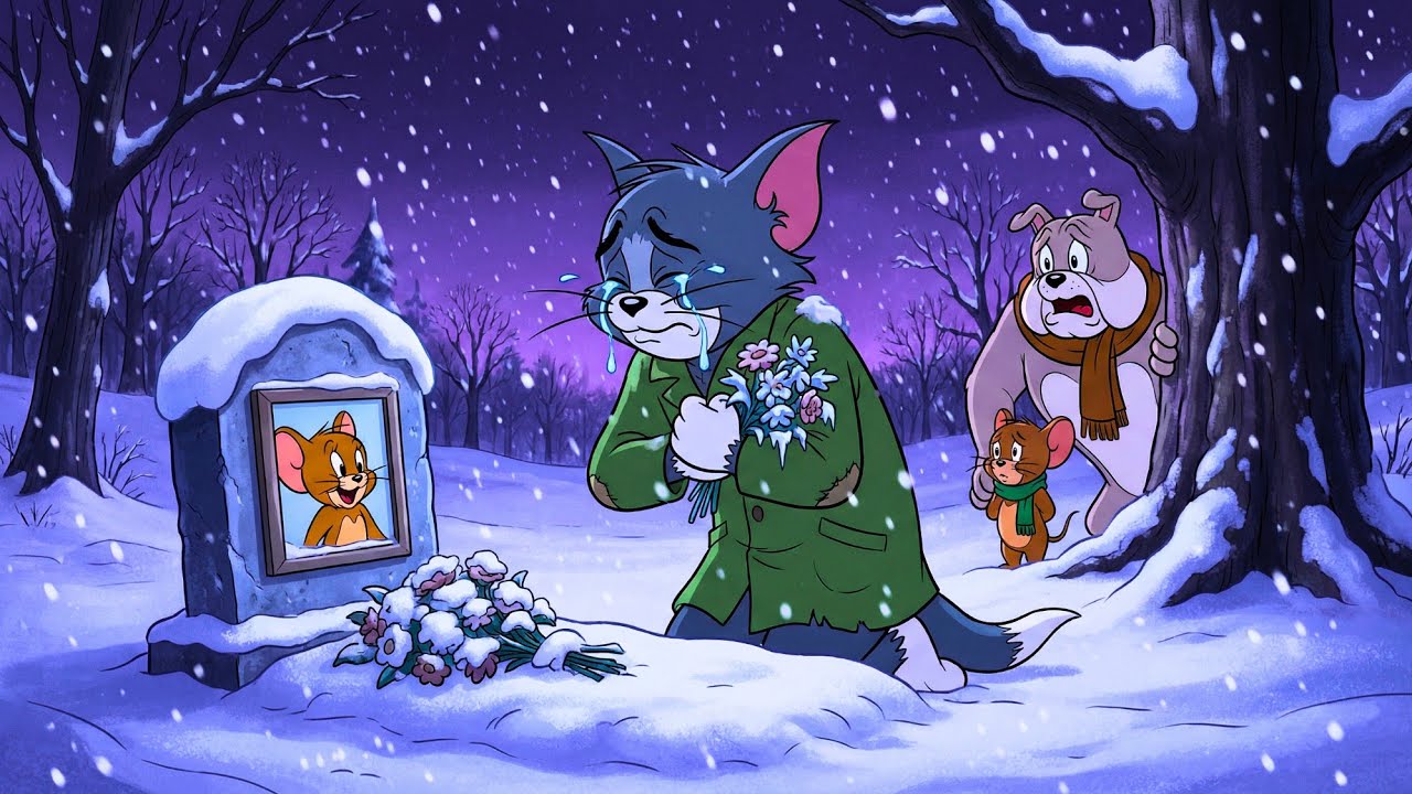 When Tom abandoned poor, helpless Jerry… 💔❄️ Years later, he regretted it 😭 | A Fan-Made Story 🎬