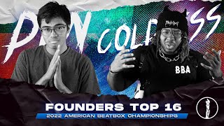 DEN vs COLDNESS | Top 16 | The Founders Tournament | American Beatbox Championships 2022