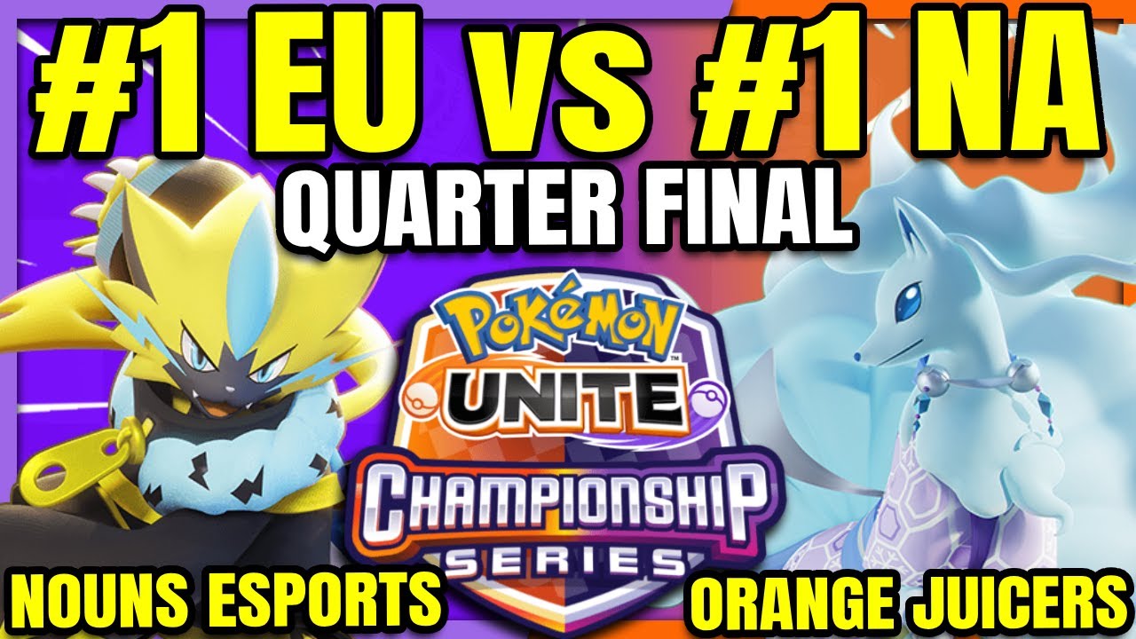 REGIONAL WINNERS Nouns Esports vs Orange Juicers - UCS Final Stretch | Pokemon Unite