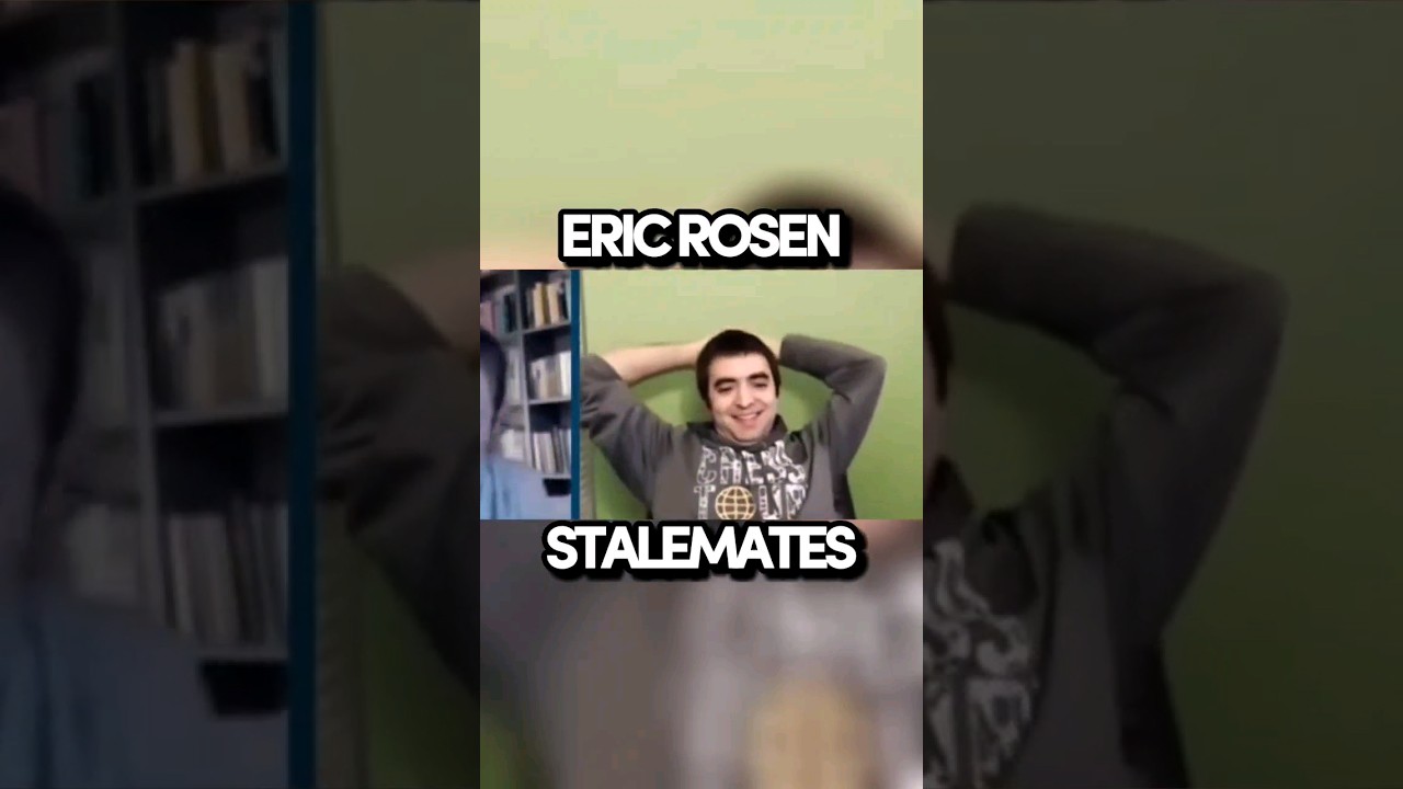 Eric Rosen Uses His Stalemate Trap👾