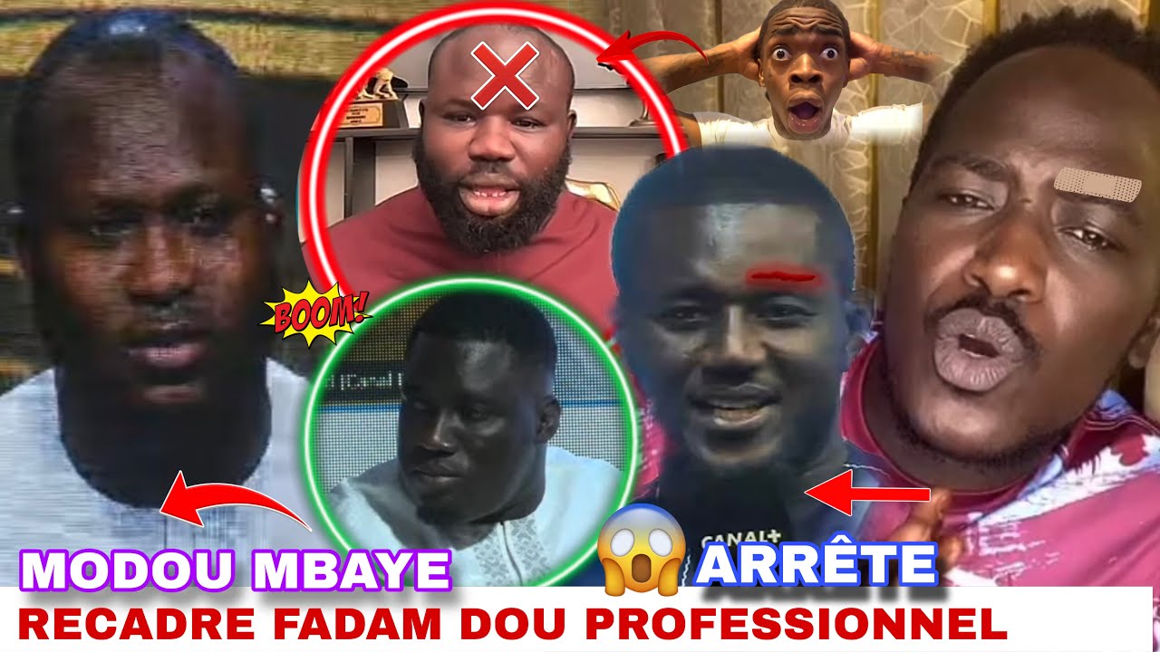 Fadam moko tay di énervé Modou lô😱Modou mbaye Balla Gaye limou wax si combat bi‼️Sa Thiès￼￼ wadial 