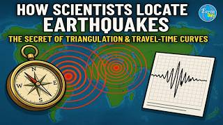 How Scientists Locate Earthquakes: Seismic waves, travel time curve & Triangulation Explained