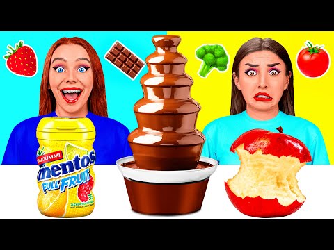 Emoji Chocolate Fountain Fondue | Edible Battle by Choco DO