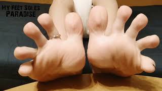 Toes scrunch Time Feet Soles toes foot fetish worship