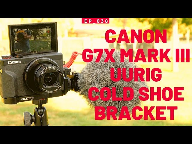  UURig G7X Mark III Vlog Camera Cold Shoe Extension Microphone  Side Mount for Canon G7X Mark III Camera, 1/4 Tripod Mount, Vlogging  Accessories - R016 C-G7X : Electronics