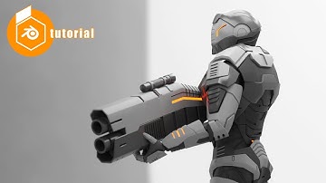 blender 3,0   trooper  modeling, rigging, animation