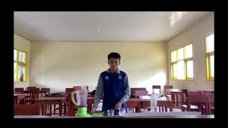 Membuat jus buah naga / Dragon fruit. Menggunakan bahasa Inggris Membuat jus buah naga / Dragon fruit. Menggunakan bahasa Inggris