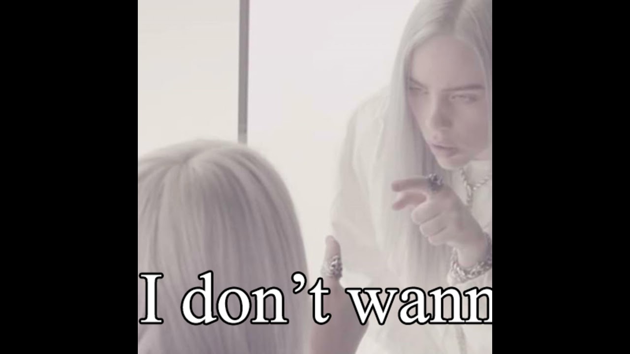 I don't wanna be you...