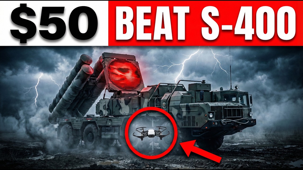 How a $50 Walmart Drone Humiliated Russia's $400M S-400 System