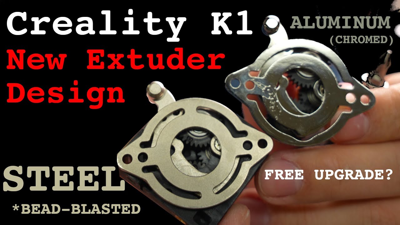 🔥⚙️⚙️ CREALITY K1 - Extruder and Hotend Upgrade Kit 