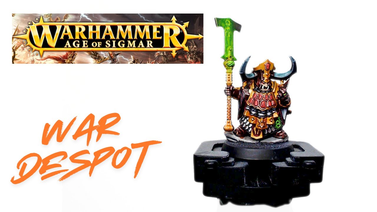 How to paint the War Despot from Warhammer: Age of Sigmar