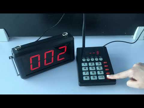 compelete manual queue management system K-999+K-302