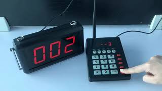 compelete manual queue management system K-999+K-302