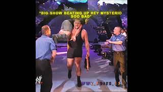 Brock Lesnar saves Rey Mysterio 🥹❤️‍🩹 #wwe #brocklesner #reymysterio #shorts