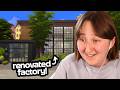 Building a RENOVATED FACTORY in The Sims 4