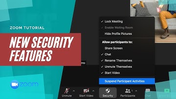 New Security Features on Zoom (Nov 16, 2020)