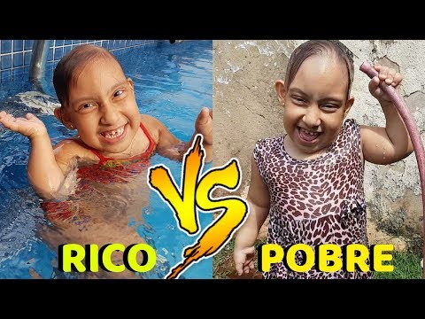 Rico VS Pobre (se virando no calor) - MC Divertida