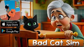 Bad Cat Sim - Prank Gran Chaos