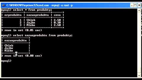 Kurs php i mysql lekcja 21  Zapytania do bazy danych