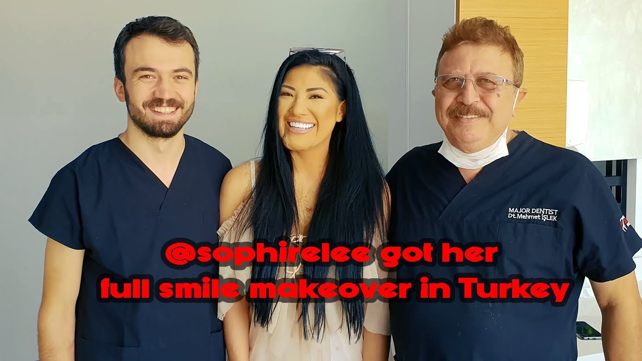 SOPHIE LEE GOT HER FULL SMILE MAKEOVER IN TURKEY | ATTELIA DENTAL TURKEY