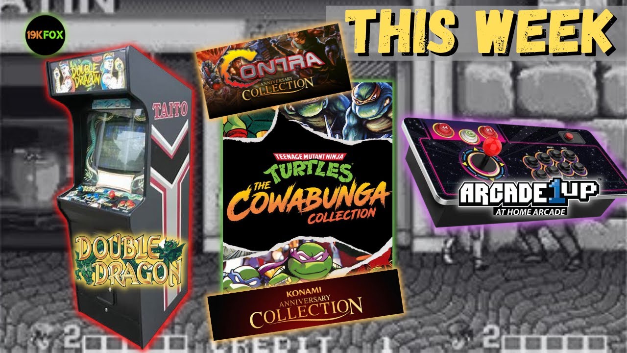 This Week 47 - Arcade1up Double Dragon, Cowabunga Collection, AtGames Couchcade? and Bourbon