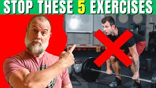 5 Exercises Men Over 50 Should Consider Stopping! (You