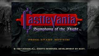 CASTLEVANIA: SYMPHONY OF THE NIGHT Title Screen Backwards Compatible Xbox Series X 24.08.26