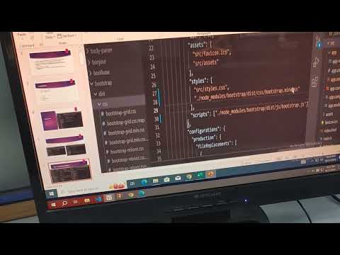 TypeScript & Angular (Part 17) | How To Add & install Bootstrap On Angular Project