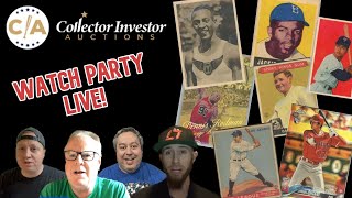 Live Auction Closing Watch Party: Collector Investor Auctions January!
Grab your popcorn, your beverage of choice, and maybe your credit card bill (for emotional support) — it’s auction closing night, hobby style! 🎉
https://bid.collectorinvestorauctions.com/Event/Details/3265246/JANUARY-SPORTS-NONSPORTS-AUCTION
John of @3D80sKid is hosting the ultimate January Collector Investor Auctions watch party, joined by Dan @DansVintageBaseballPC Jake @LegendsNeverDieCollection and Theo @ClementeCollector
We’ll be:
💸 Watching Collector Investor Auctions lots close in real time
📉 Laughing as prices skyrocket way past what we swore was our “max bid”
🃏 Checking out some wild and weird cards that make us question our life choices
👏 Celebrating wins (and comforting losses) for collectors joining in the chat
🗣 Taking audience suggestions on lots to pull up live — because misery (and bidding) loves company!
Expect laughs, salt, celebration, and maybe a few “WHAT JUST HAPPENED?” moments as the auction clock ticks down. Come hang out — it’s like a group therapy session for collectors… but with more sarcasm and fewer co-pays.
💬 Bring your bids, your banter, and your browser tabs.
To view a summary of rules for many auction houses, view the google sheet here: https://docs.google.com/spreadsheets/d/1fGZIHre6P4mrdJqxdDJHKCmmfqhhO-CE5tjkeAF2zos/edit?usp=sharing
#vintagebaseballcards #vintagesportscards #vintagenonsportscards #auction #baseballcards #sportscards #nonsportscards Live Auction Closing Watch Party: Collector Investor Auctions January!