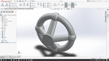 SolidWorks Exercise - 1 | Door Handle