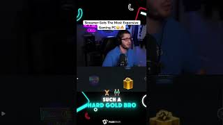 Streamer Gets The Most Expensive Gaming PC😳🔥 #feedshorts #twitch #streamer