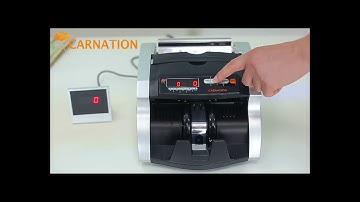 Carnation CR180  Money Counter with UV  MG Counterfeit Detection