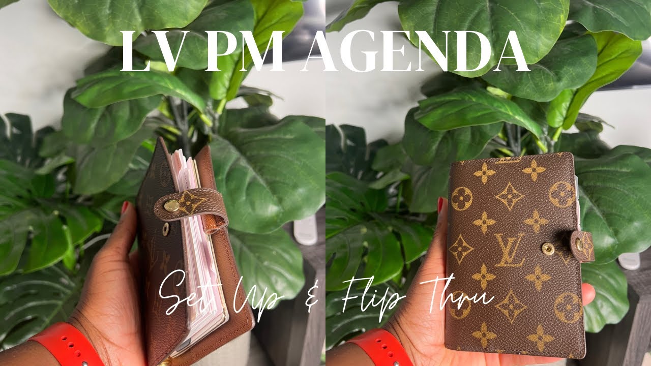 Louis Vuitton Agenda PM – My Set Up