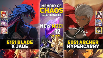 BLADE + JADE = UNLIMITED FUA | E1 Blade x Jade & E0 Archer Hyper | NEW MOC 12 Honkai Star Rail