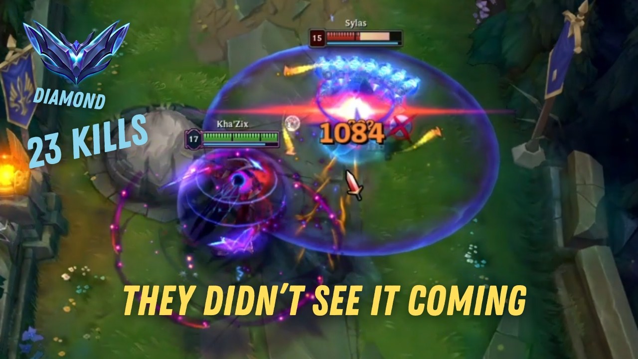 Khazix 23 KILLS?! Absolute Insane Ranked Game