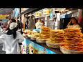 Morning Market In Sajinqiao Xi An China Halal Food Street In The Hui Muslim Quarter Morning Market In Sajinqiao Xi An China Halal Food Street In The Hui Muslim Quarter