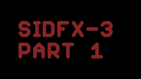 SIDFX config stereo audio