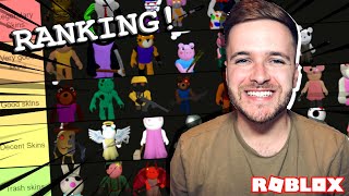 Roblox Piggy Skins Ranked Updated by ThyMakerOfNightmares on