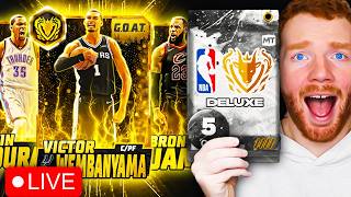 Opening Packs Until I Pull EVERY G.O.A.T. Card!