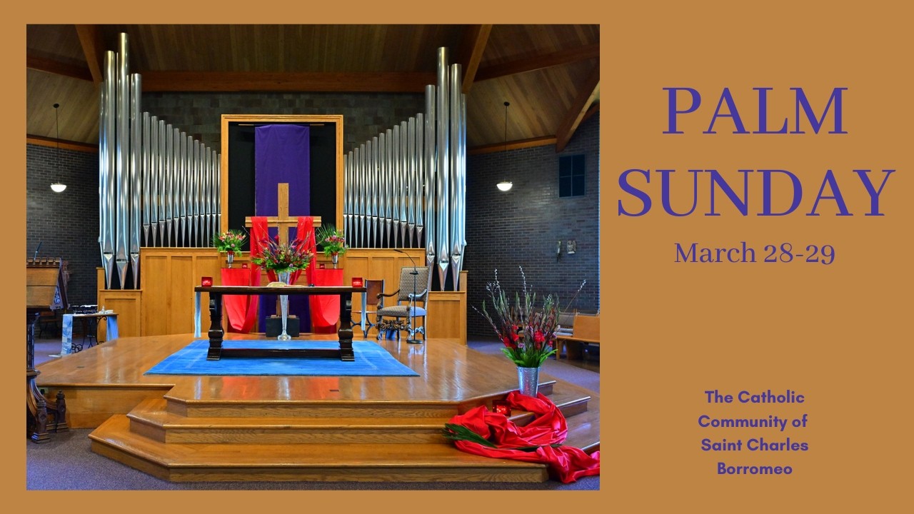 Palm Sunday- March 28-29, 2026 - YouTube