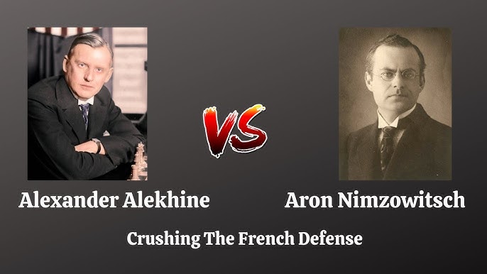 Alekhine's gun original game, Alekhine vs nimzowitsch ,Sanremo