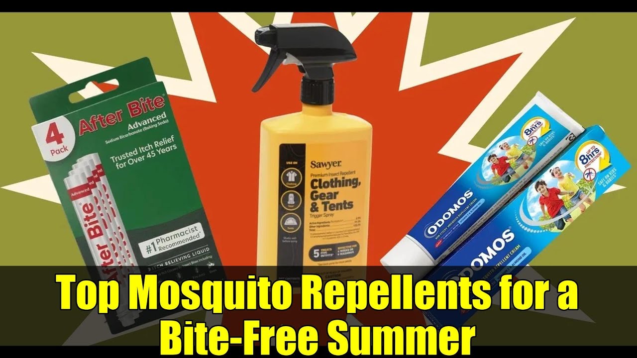 Top Mosquito Repellents for a Bite-Free Summer