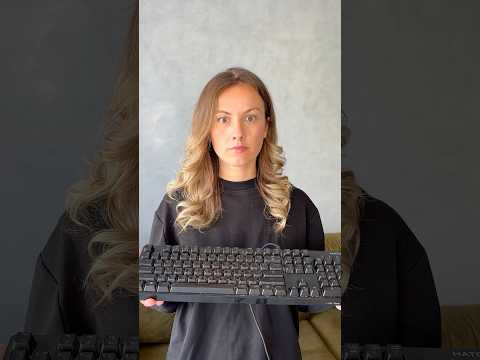 The COOLEST keyboard ever! 🤯⌨️ #funny #comedy #keyboard #viral thumbnail