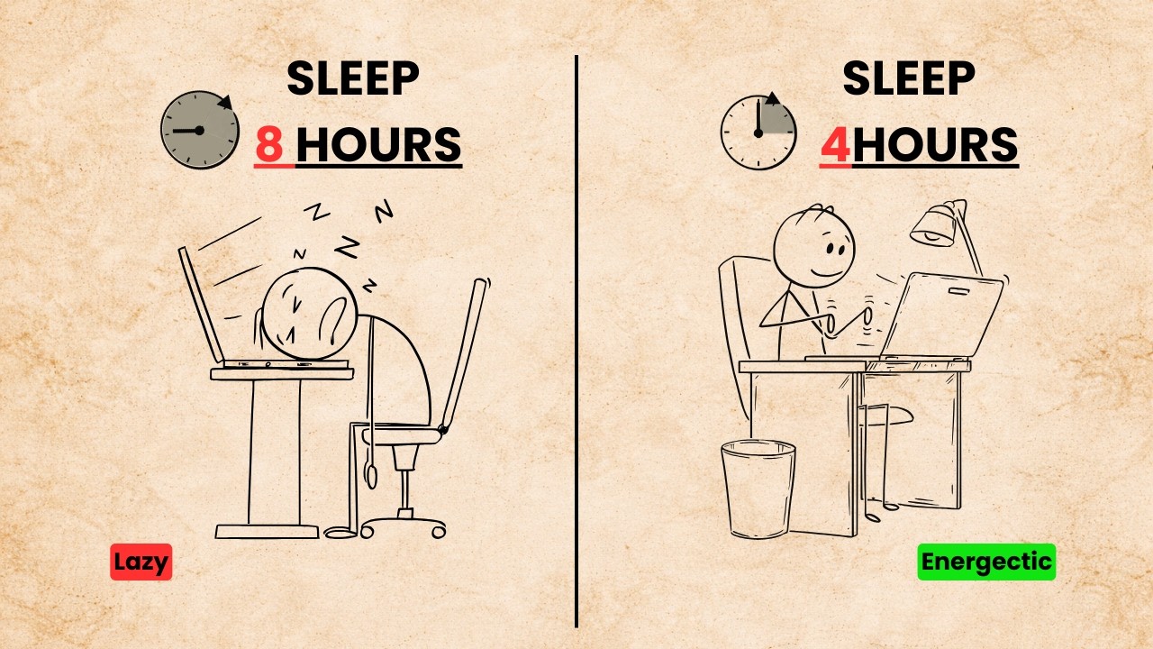 Why Some People Sleep 4 Hours and Feel Fresh (Sleep Science Explained ...