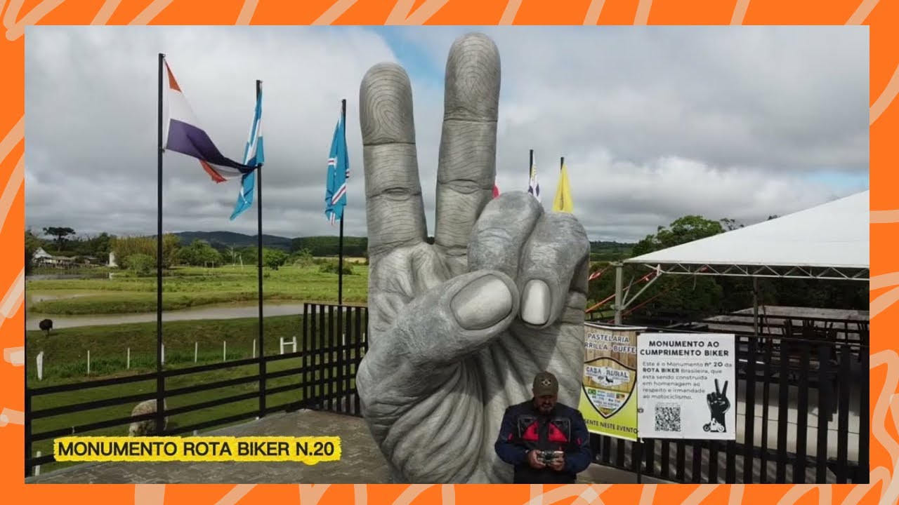 Rumo ao Monumento Moto Biker nº 20 – Estrada até Tapes, RS