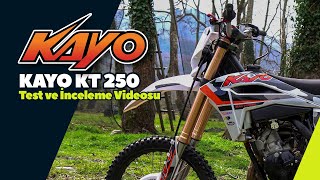 2021 KAYO KT 250  Enduro Test ve İnceleme