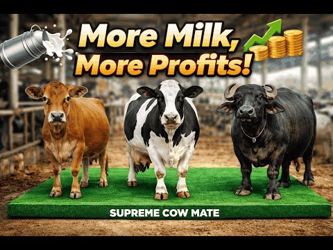 Supreme Cow Mate Review | दूध बढ़ाने का असरदार तरीका #tractorguruji